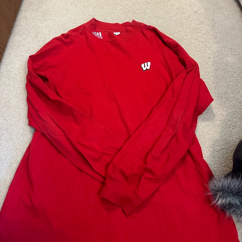 Adidas Wisconsin Badger Shirt